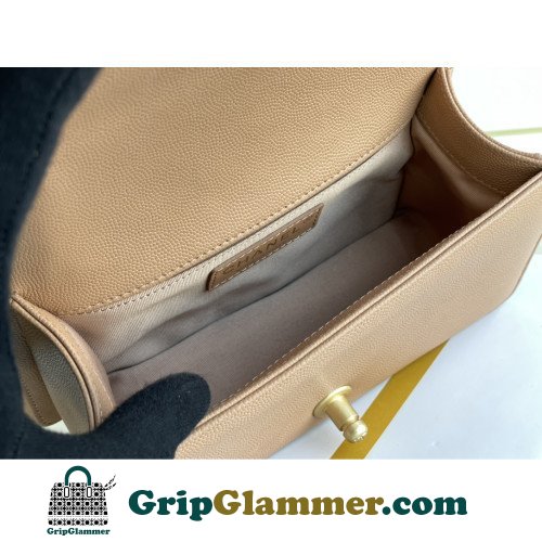 Chanel Boy Bag Caviar 20cm Small Lushentic AAAAA grade replica - Image 7