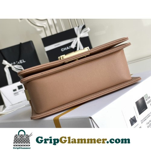 Chanel Boy Bag Caviar 20cm Small Lushentic AAAAA grade replica - Image 8