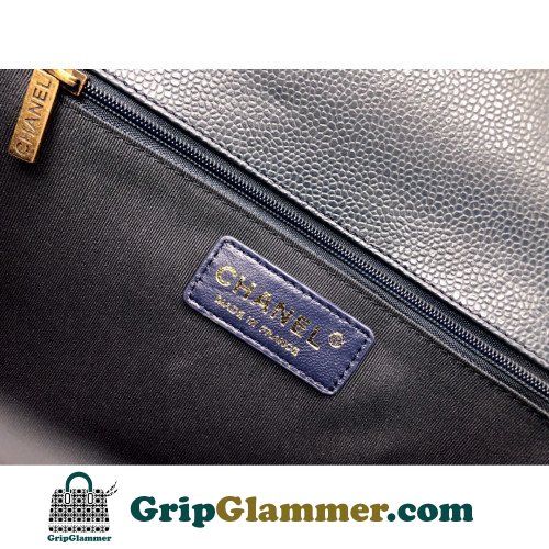 Chanel Boy Bag Caviar 28cm New Medium Lushentic AAAAA grade replica - Image 7