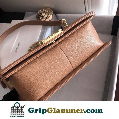 Chanel Boy Bag Caviar 25cm Medium Lushentic AAAAA grade replica - Image 2