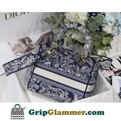 Dior Lady Dior 24cm Medium - Image 8