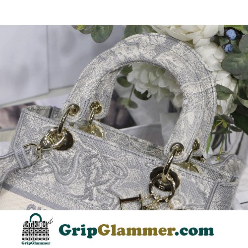 Dior Lady Dior 24cm Medium - Image 6