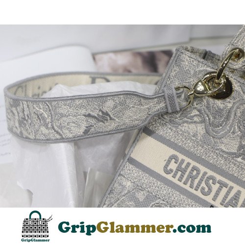 Dior Lady Dior 24cm Medium - Image 8