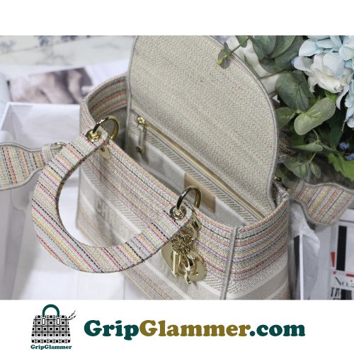 Dior Lady Dior 24cm Medium - Image 7