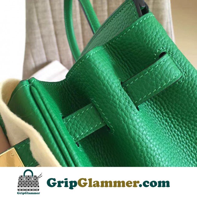 Hermes Bamboo Clemence Birkin 35cm Lushentic AAAAA Grade Replica - Image 2