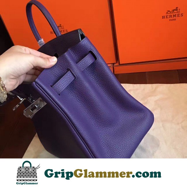 Hermes Iris Clemence Birkin 35cm Lushentic AAAAA Grade Replica - Image 3