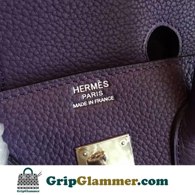 Hermes Iris Clemence Birkin 35cm Lushentic AAAAA Grade Replica - Image 8