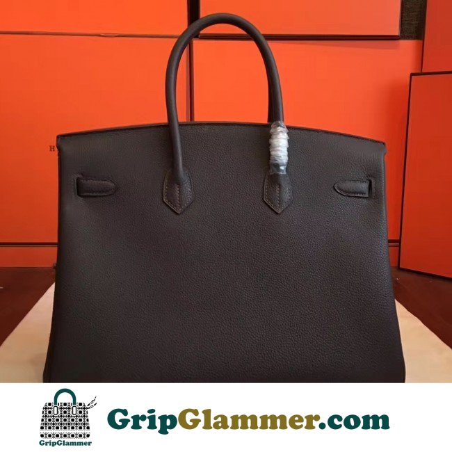 Hermes Cafe Clemence Birkin 35cm Lushentic AAAAA Grade Replica - Image 2