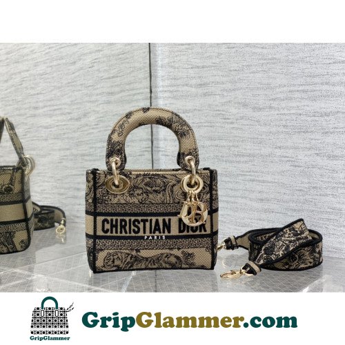 Dior Lady Dior 17cm Mini - Image 3