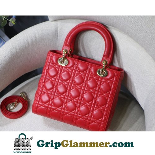 Dior Lady Dior 24cm Medium - Image 9