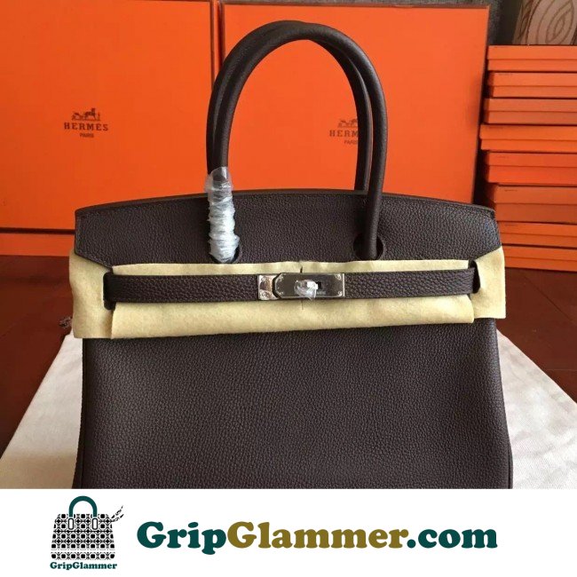 Hermes Cafe Clemence Birkin 30cm Lushentic AAAAA Grade Replica