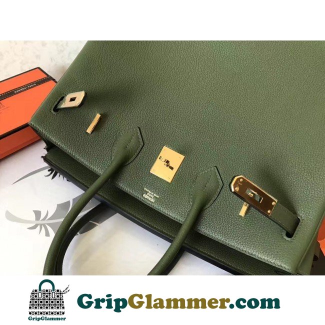 Hermes Canopee Clemence Birkin 30cm Lushentic AAAAA Grade Replica - Image 6