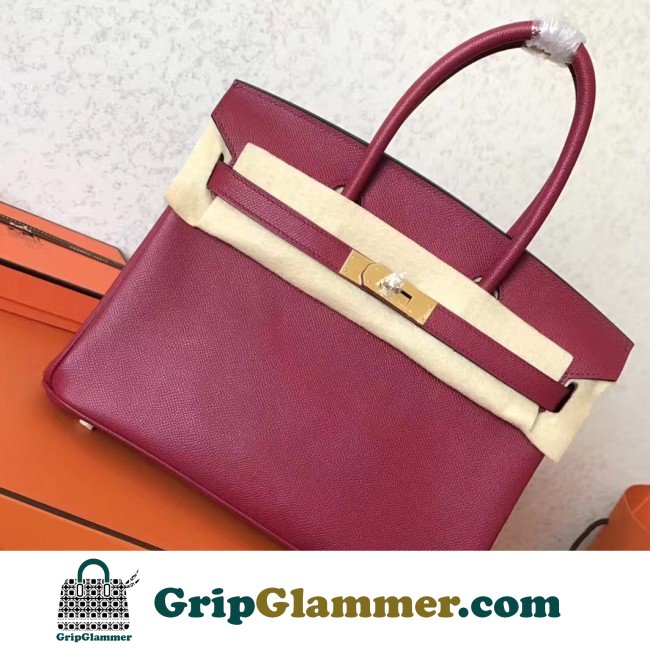Hermes Ruby Epsom Birkin 30cm Lushentic AAAAA Grade Replica