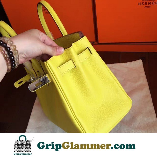 Hermes Jaune Epsom Birkin 35cm Lushentic AAAAA Grade Replica - Image 5