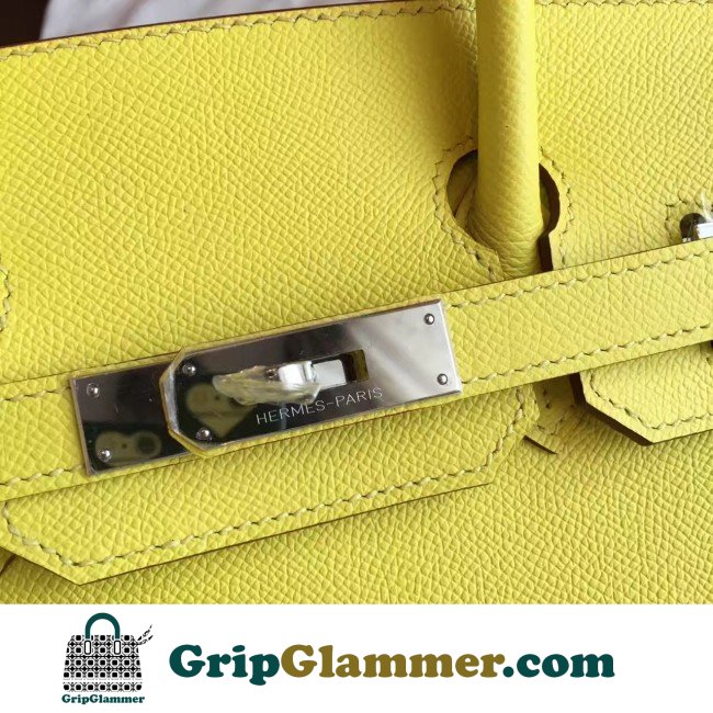 Hermes Jaune Epsom Birkin 35cm Lushentic AAAAA Grade Replica - Image 2
