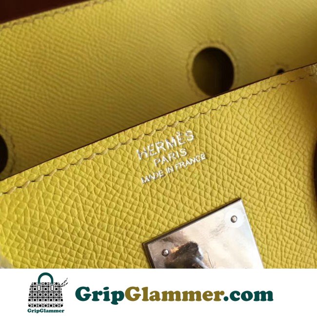 Hermes Jaune Epsom Birkin 35cm Lushentic AAAAA Grade Replica - Image 8