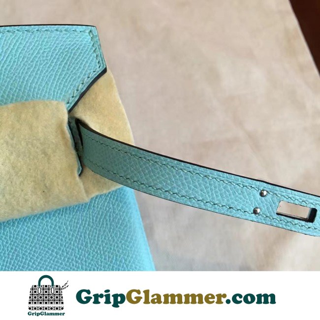 Hermes Blue Atoll Epsom Birkin 25cm Lushentic Grade Replica - Image 8