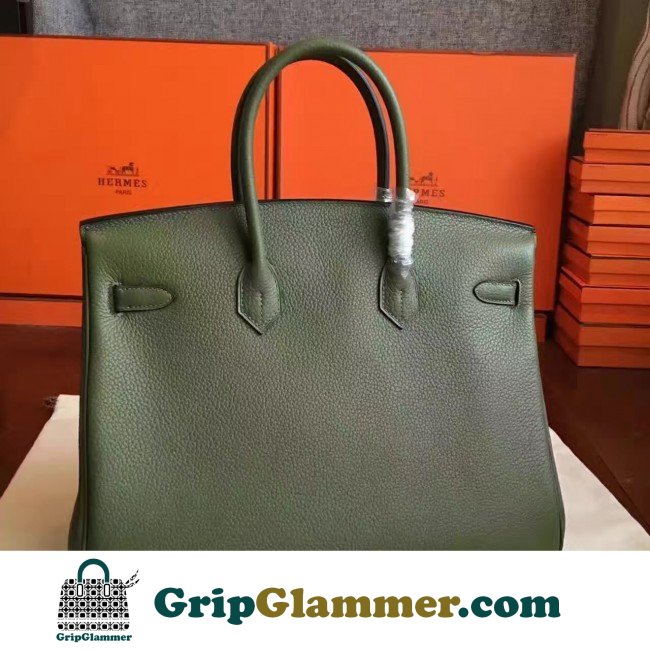Hermes Canopee Clemence Birkin 35cm Lushentic AAAAA Grade Replica - Image 3