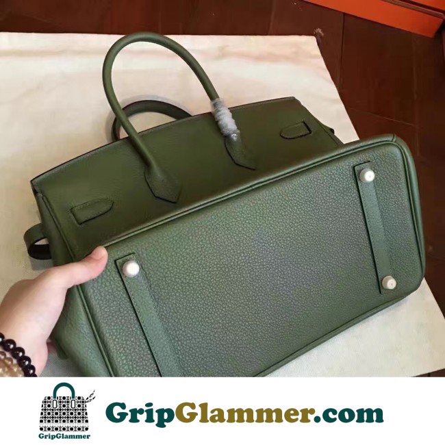 Hermes Canopee Clemence Birkin 35cm Lushentic AAAAA Grade Replica - Image 4