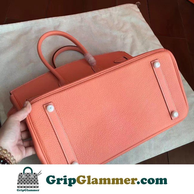 Hermes Crevette Clemence Birkin 35cm Lushentic AAAAA Grade Replica - Image 8