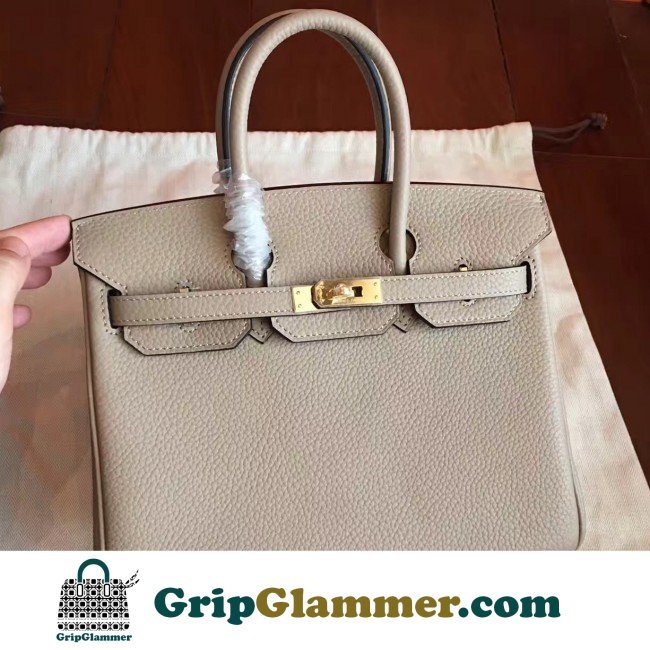 Hermes Grey Clemence Birkin 25cm Lushentic Grade Replica