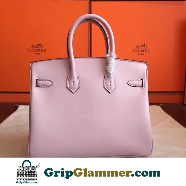 Hermes Rose Dragee Swift Birkin 25cm Lushentic Grade Replica - Image 4