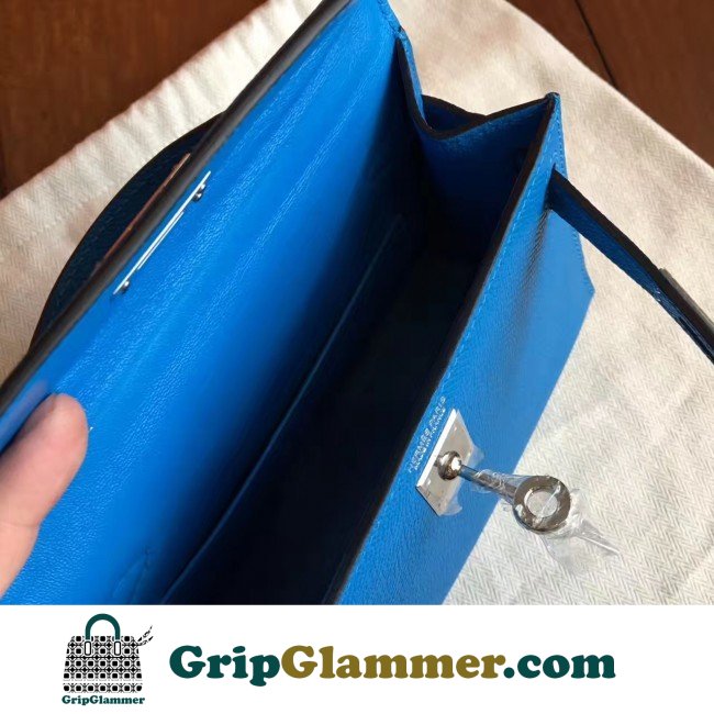 Hermes Mykonos Epsom Kelly Mini II 20cm Lushentic AAAAA Grade Replica (Copy) - Image 6