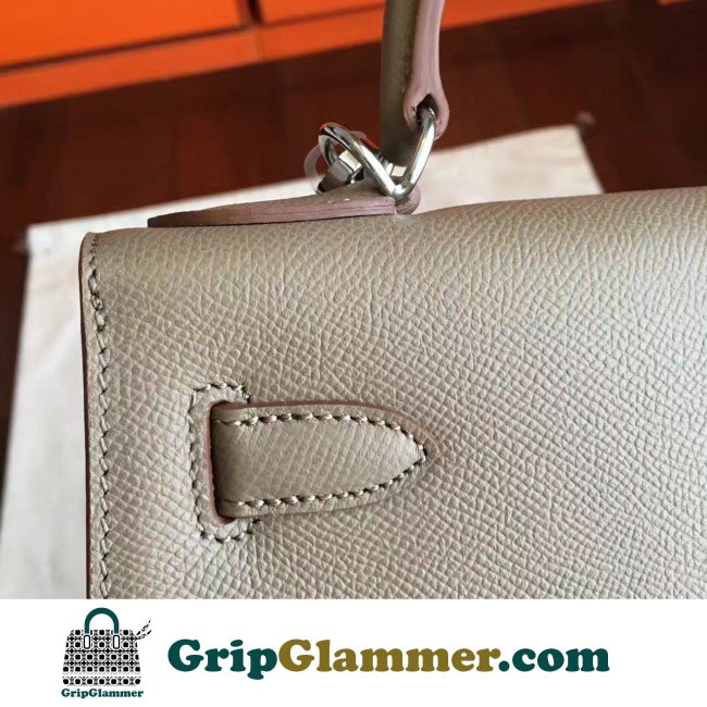Hermes Etoupe Epsom Kelly 32cm Sellier Lushentic AAAAA Grade Replica - Image 6