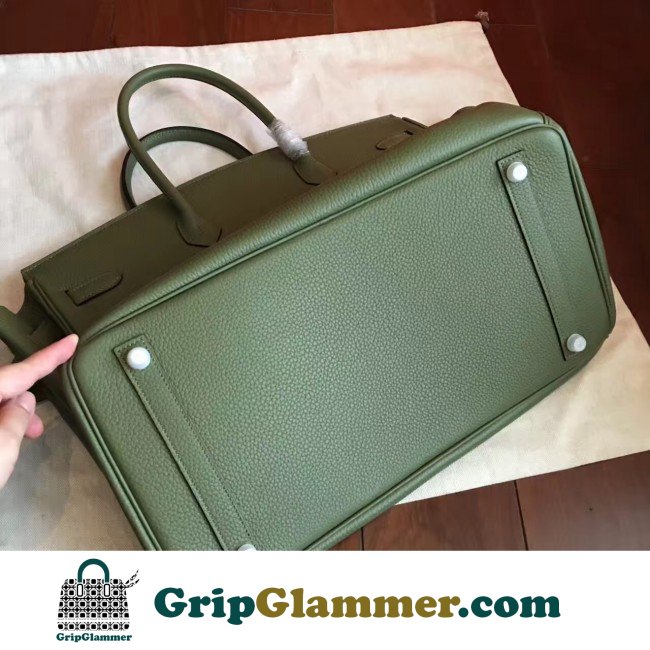 Hermes Canopee Clemence Birkin 40cm Lushentic AAAAA Grade Replica - Image 3
