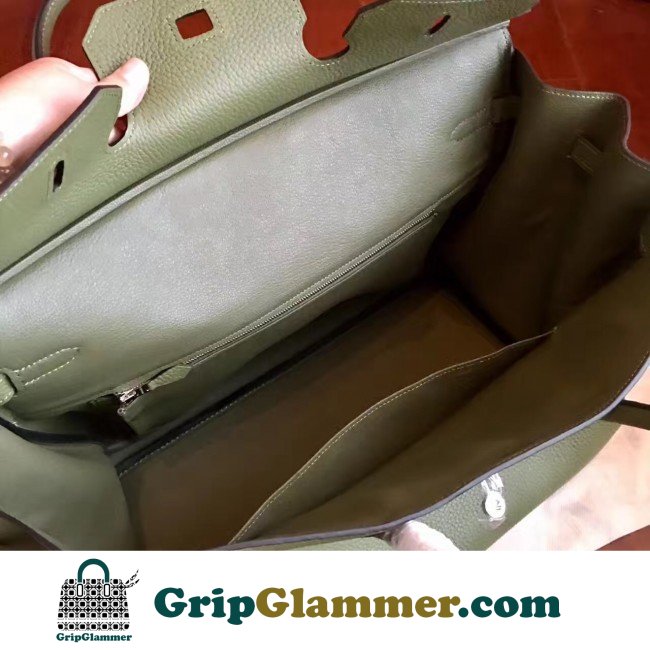 Hermes Canopee Clemence Birkin 40cm Lushentic AAAAA Grade Replica - Image 4