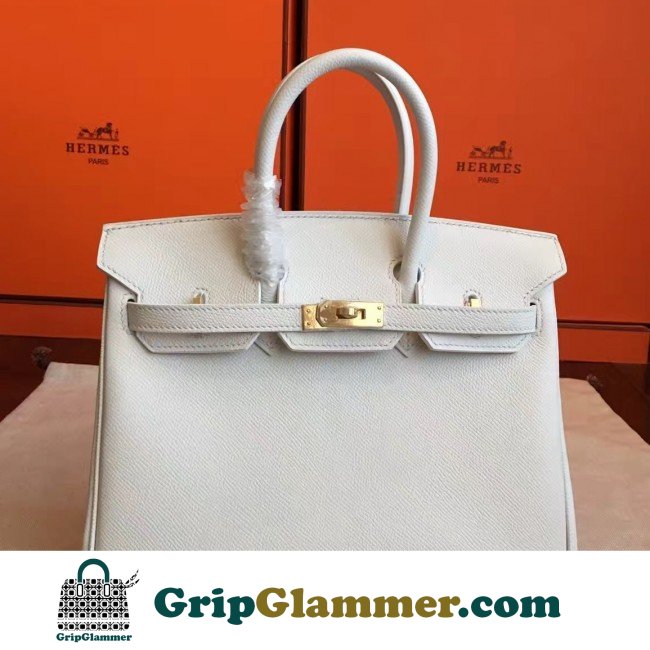 Hermes White Epsom Birkin 25cm Lushentic AAAAA Grade Replica
