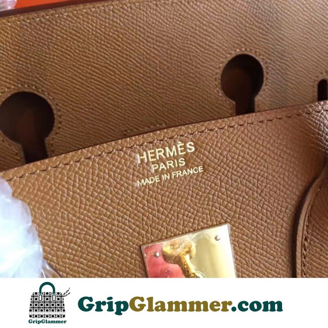 Hermes Brown Epsom Birkin 35cm Lushentic AAAAA Grade Replica - Image 3