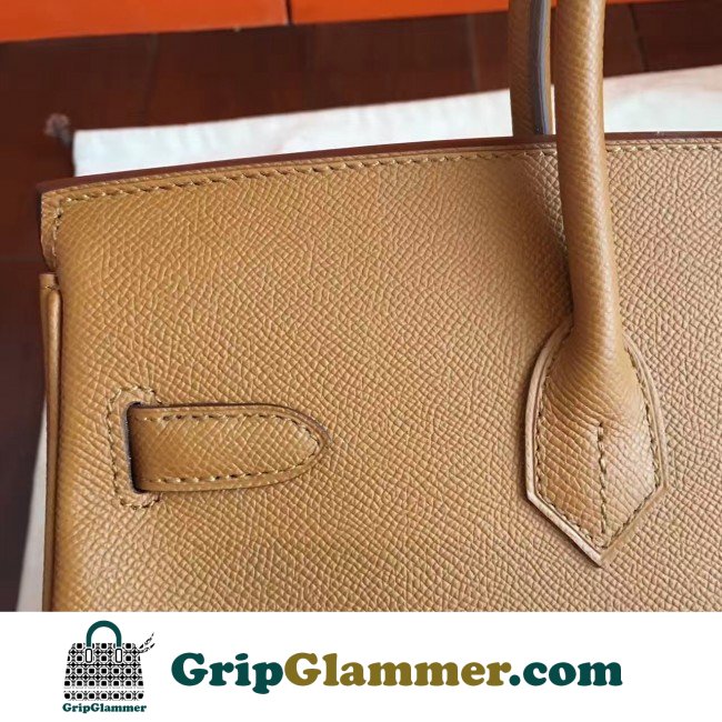 Hermes Brown Epsom Birkin 35cm Lushentic AAAAA Grade Replica - Image 6