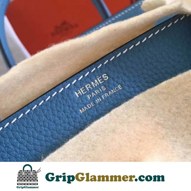 Blue Jean Clemence Birkin 30cm Lushentic AAAAA Grade Replica - Image 6