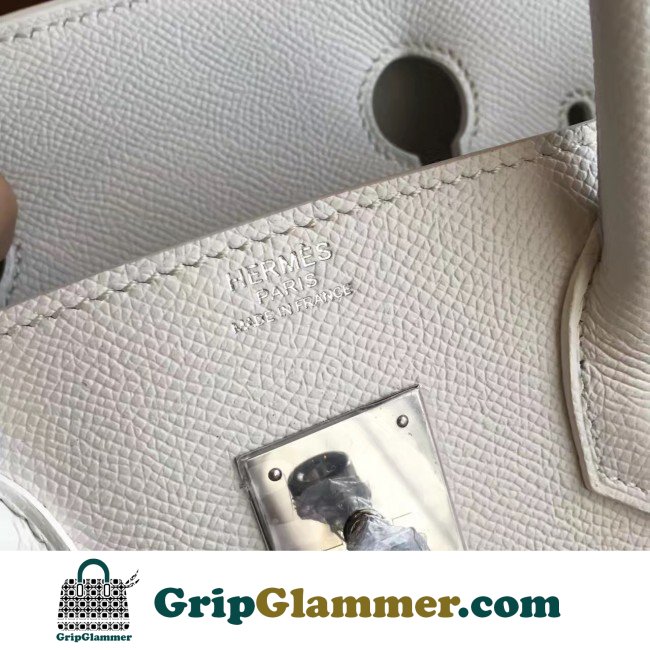 Hermes White Epsom Birkin 35cm Lushentic AAAAA Grade Replica - Image 2
