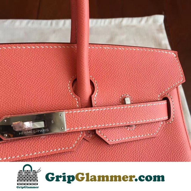 Hermes Crevette Epsom Birkin 30cm Lushentic AAAAA Grade Replica - Image 3
