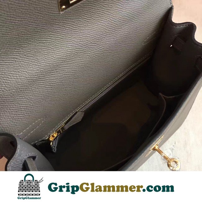 Hermes Etoupe Epsom Kelly 25cm Sellier Lushentic AAAAA Grade Replica - Image 2