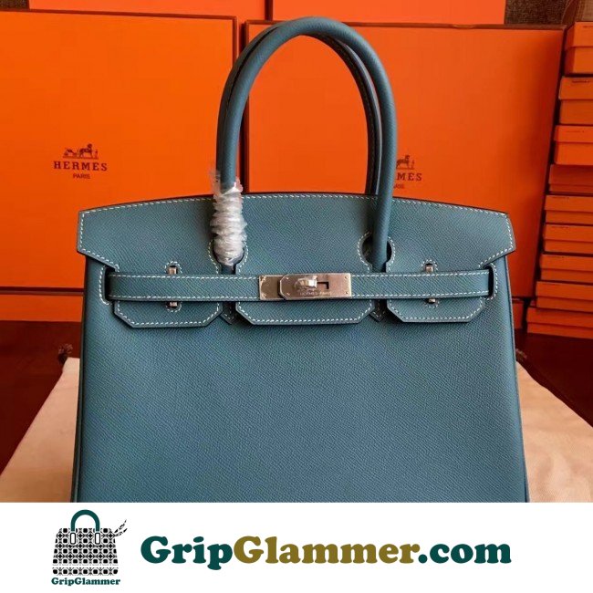 Hermes Blue Jean Epsom Birkin 35cm Lushentic AAAAA Grade Replica