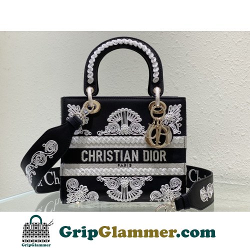 Dior Lady Dior 24cm Medium - Image 3