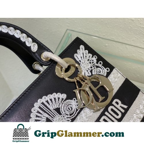 Dior Lady Dior 24cm Medium - Image 7