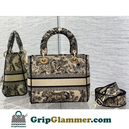 Dior Lady Dior 24cm Medium - Image 5