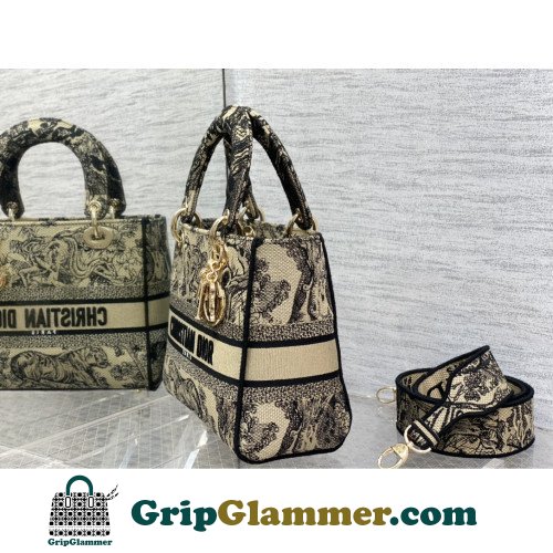 Dior Lady Dior 24cm Medium - Image 6