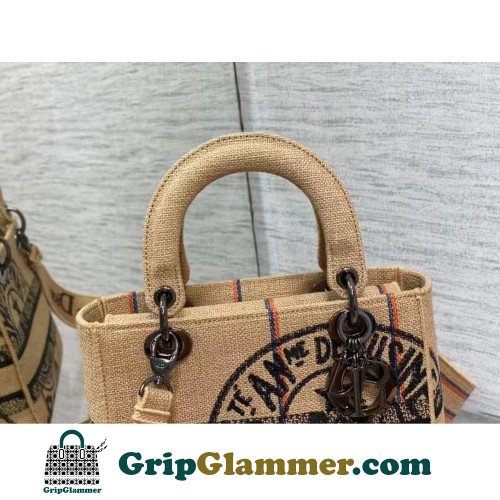 Dior Lady Dior 24cm Medium - Image 6