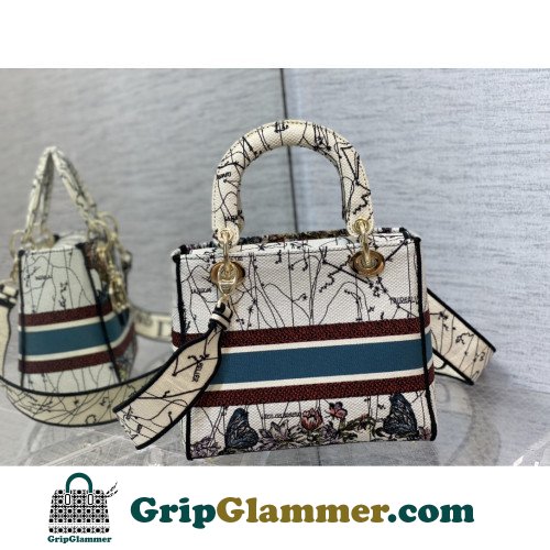 Dior Lady Dior 24cm Medium - Image 5