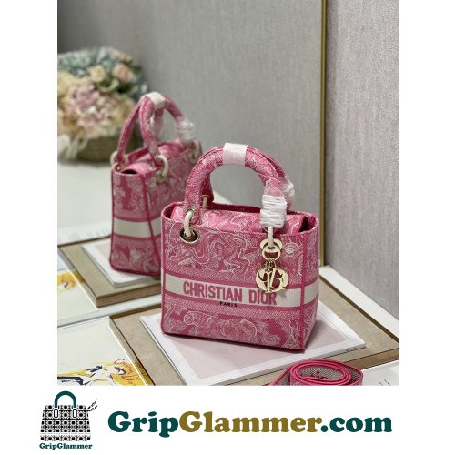 Dior Lady Dior 24cm Medium - Image 3