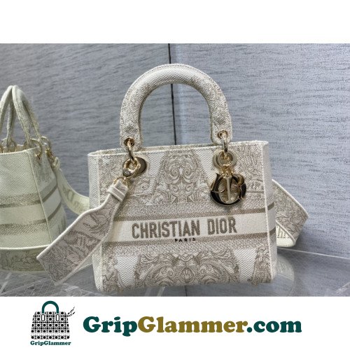 Dior Lady Dior 24cm Medium - Image 3