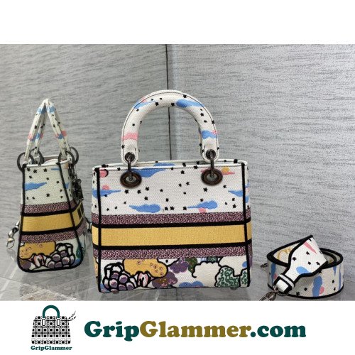 Dior Lady Dior 24cm Medium - Image 6