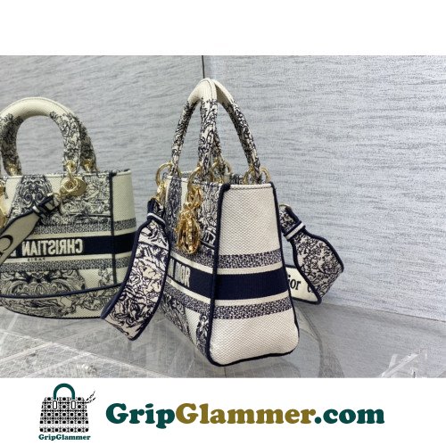 Dior Lady Dior 24cm Medium - Image 6