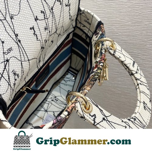 Dior Lady Dior 24cm Medium - Image 5