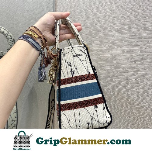 Dior Lady Dior 24cm Medium - Image 7